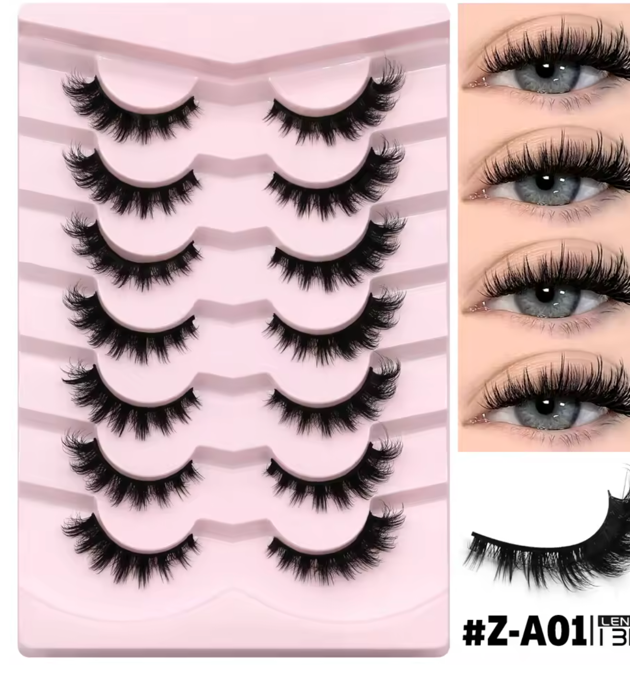 Faux cils 3D Oeil de chat